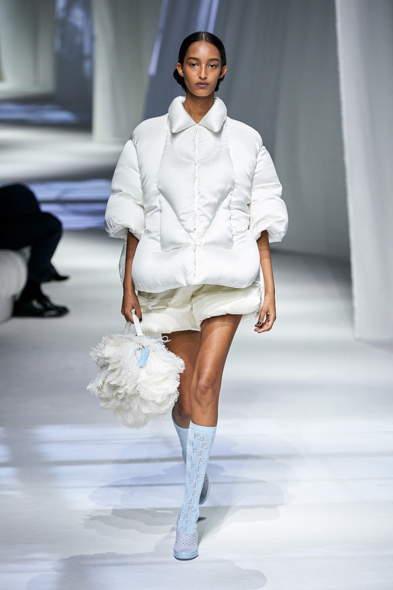 fendi spring summer 2021 runway show silvia venturini last paloma elesser ashley graham karen elson