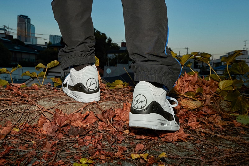 fragment design jordan brand nike air 3 35 cadence collaboration sneakers hoodies sweatpants release info
