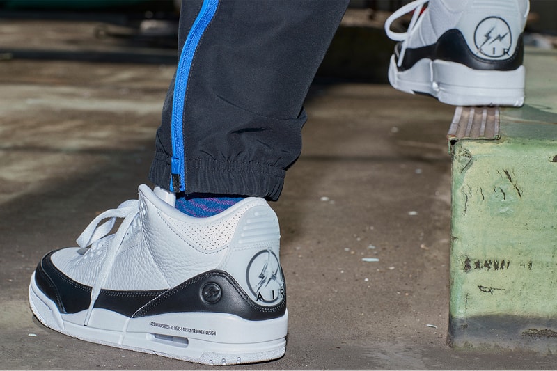 fragment design jordan brand nike air 3 35 cadence collaboration sneakers hoodies sweatpants release info