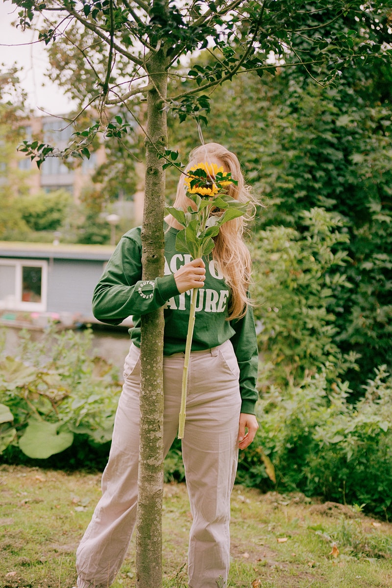 fresh cut flowers fall winter collection tees tote bags lookbook