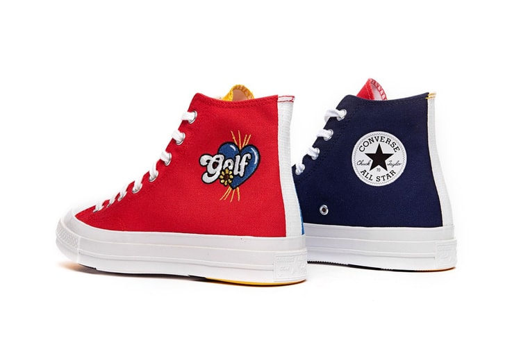 Golf Wang x Converse Go Asymmetrical on Collaborative Chuck 70 Hi