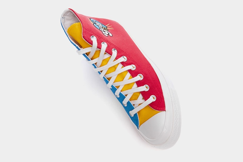 golf wang converse chuck 70 hi tyler the creator collaboration asymmetrical colorblocked release info