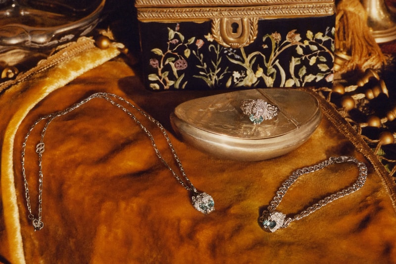 gucci fine jewelry watch campaign new releases timepieces accessories g-timeless grip running flora lion head earrings necklaces