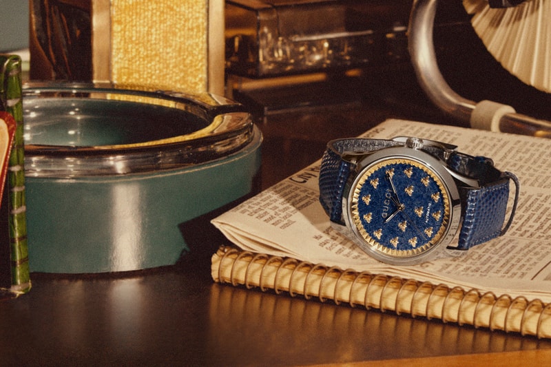 gucci fine jewelry watch campaign new releases timepieces accessories g-timeless grip running flora lion head earrings necklaces