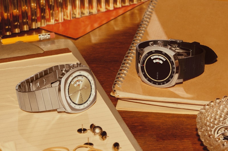gucci fine jewelry watch campaign new releases timepieces accessories g-timeless grip running flora lion head earrings necklaces