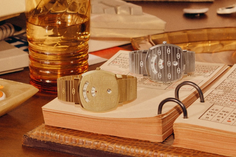 gucci fine jewelry watch campaign new releases timepieces accessories g-timeless grip running flora lion head earrings necklaces