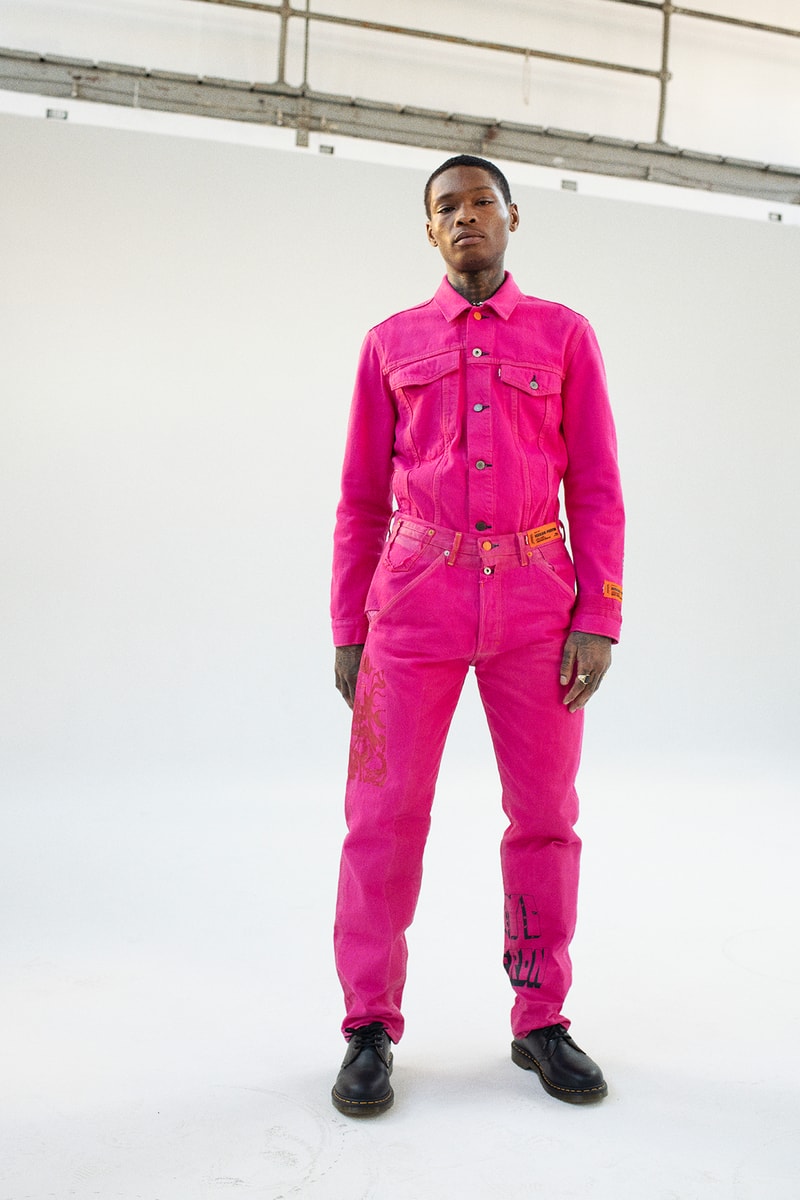 heron preston denim dress Preston Denim Dress S