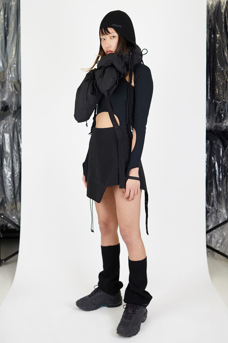 hyein seo fall winter collection lookbook dresses leggings skirts pants crop tops release info