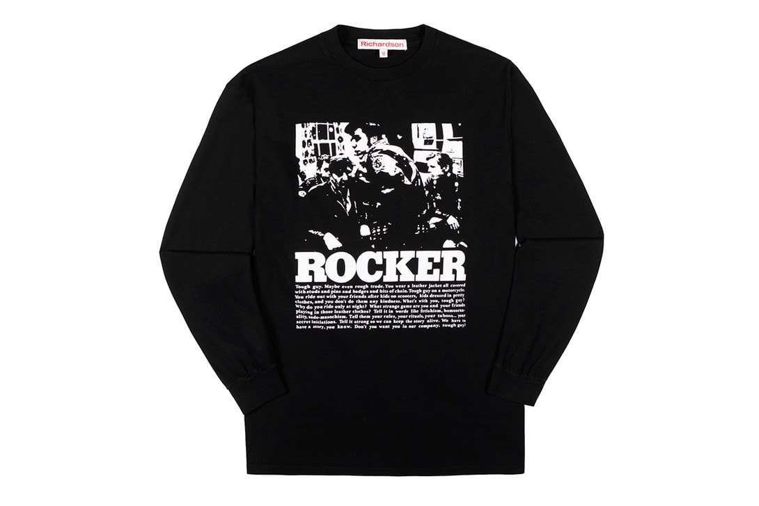 hysteric glamour richardson collaboration pink black t-shirts hoodies fall winter release info 