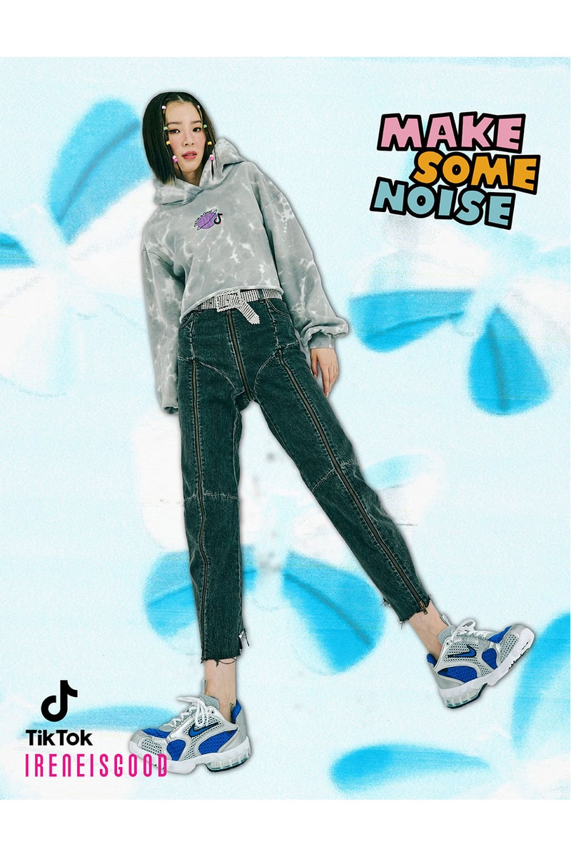 irene kim ireneisgood label tiktok friends character collaboration rainbow tie-dye unicorns hoodies t-shirts sweatshirts beanies 