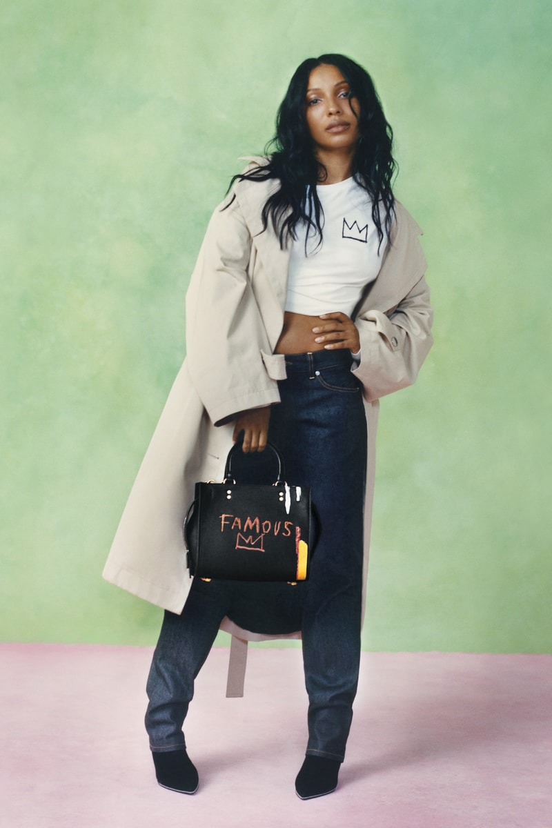 Jean-Michel Basquiat x Coach Collaboration Collection Campaign Jennifer Lopez JLo