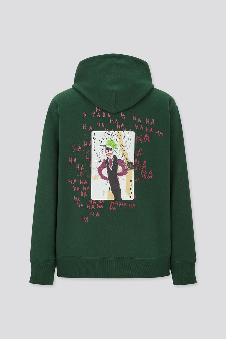 UNIQLO UT x Jean-Michel Basquiat x Warner Bros. Collaboration Collection Joker Hoodie