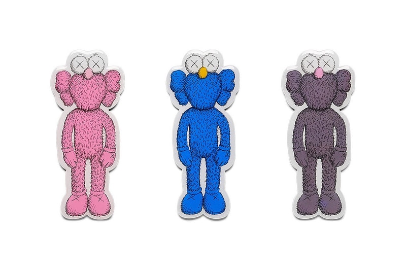 kaws ngv collection moma design store companion bff pin badges
