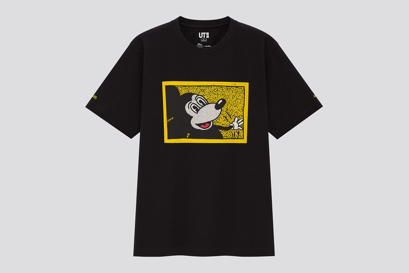 keith haring uniqlo ut mickey mouse t-shirts sweatshirts crewnecks collaboration pop artist