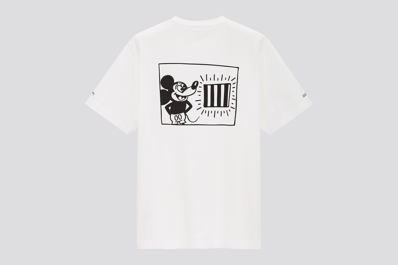 keith haring uniqlo ut mickey mouse t-shirts sweatshirts crewnecks collaboration pop artist