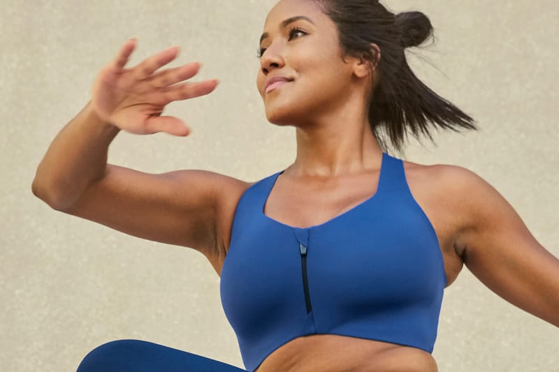 Sustainable Underwear Label Knix Launches Supportive Zip-Up Sports Bra