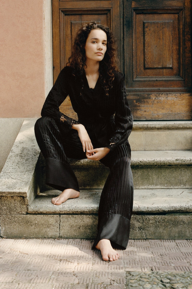 la perla fall winter collections lingerie bras underwear nightwear loungewear campaign