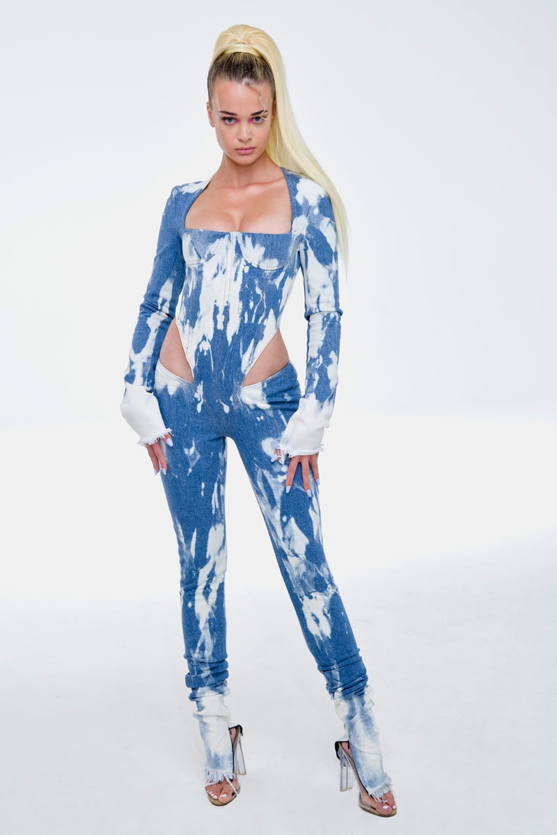 laquan smith spring summer 2021 lookbook 70s fashion dresses blouses bodysuits new york fashion week nyfw