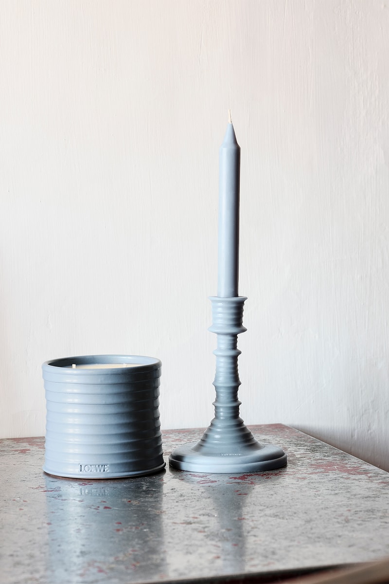 loewe home scents collection ceramic candles candlesticks diffusers fragrances