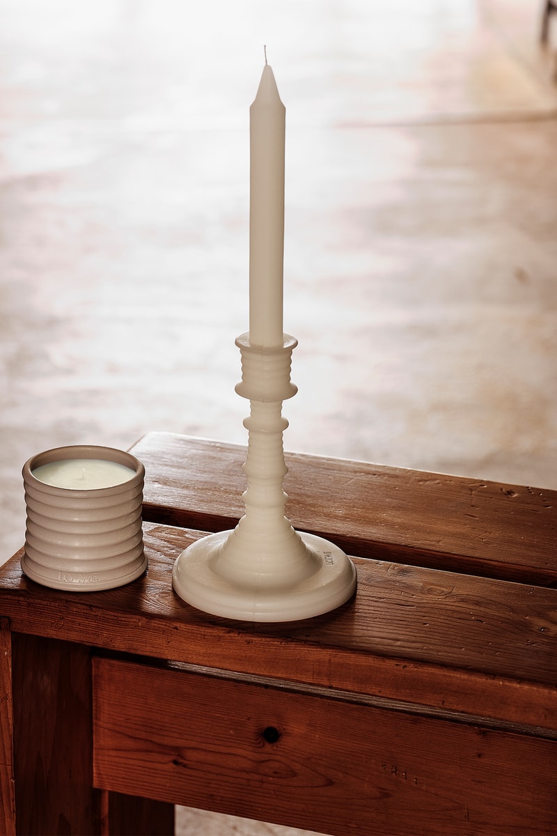 loewe home scents collection ceramic candles candlesticks diffusers fragrances