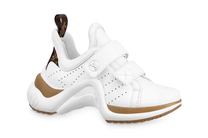 Louis Vuitton Archlight Velcro Straps Design Sneaker Shoe Silhouette