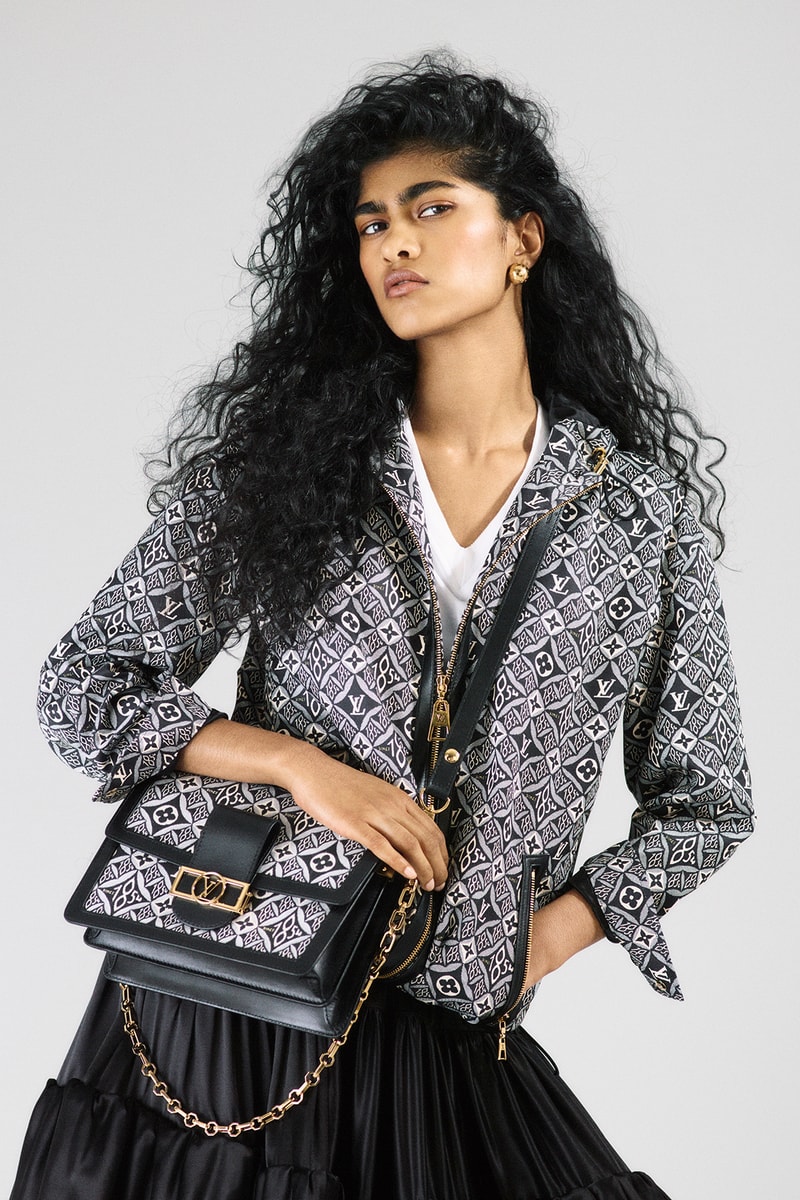 Louis Vuitton "Since 1854" Collection Monogram Bag Blazer Black