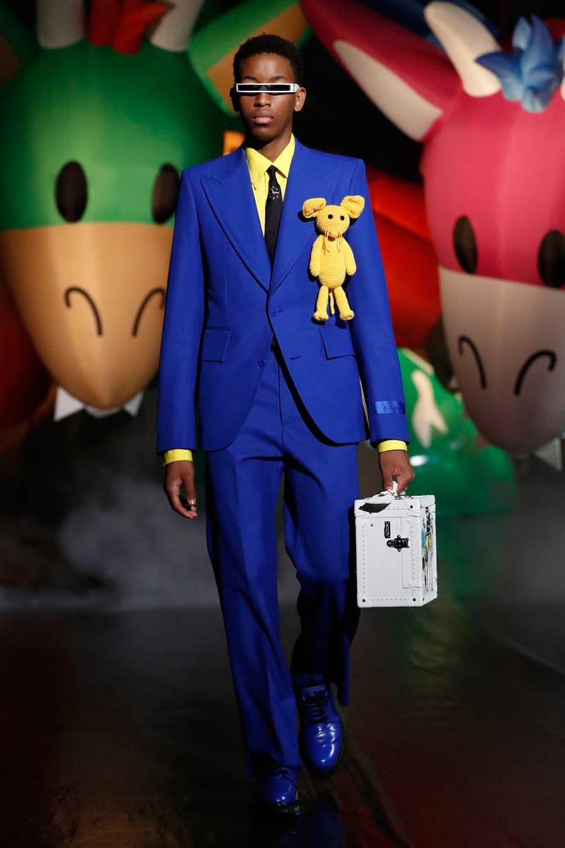 louis vuitton mens spring summer 2021 tokyo runway virgil abloh takashi miike japan message in a bottle