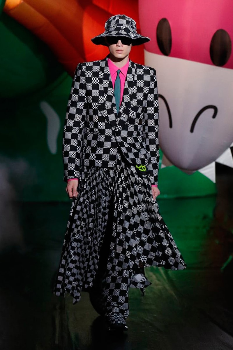 louis vuitton mens spring summer 2021 tokyo runway virgil abloh takashi miike japan message in a bottle