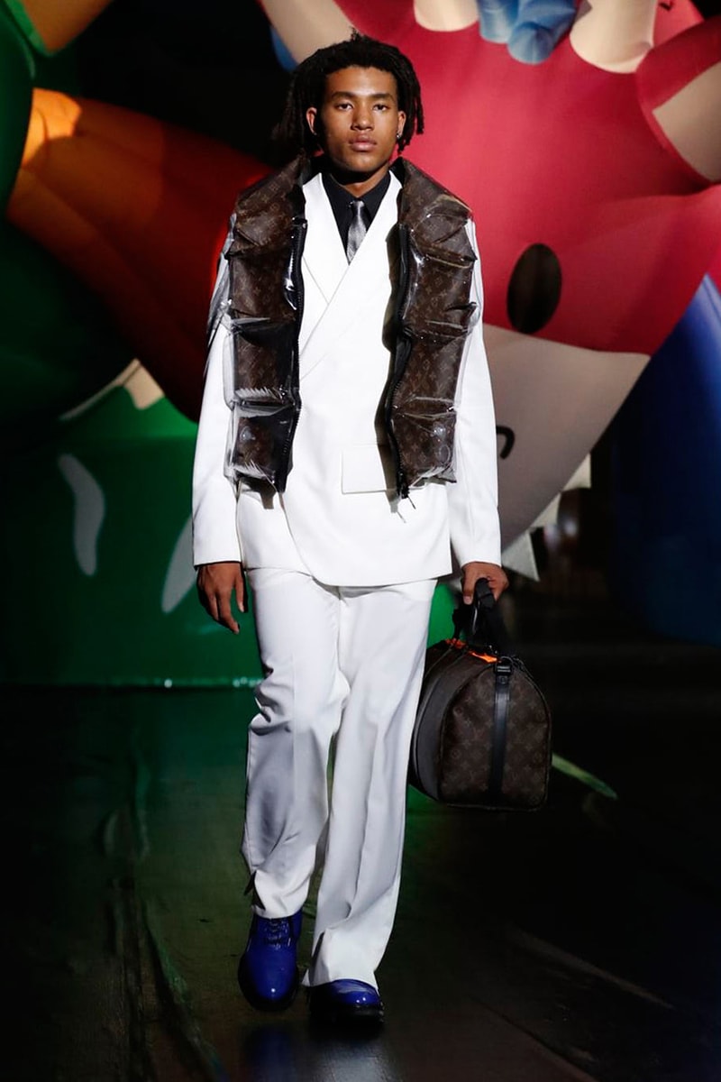 louis vuitton mens spring summer 2021 tokyo runway virgil abloh takashi miike japan message in a bottle