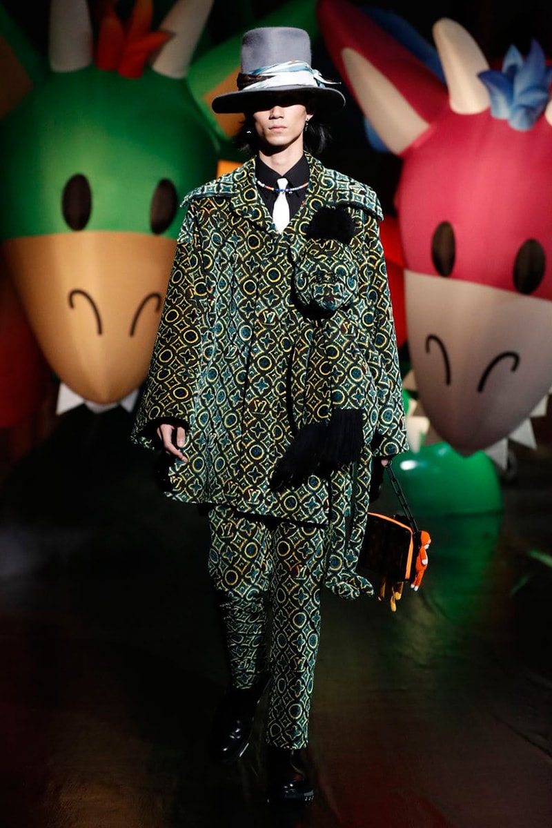 louis vuitton mens spring summer 2021 tokyo runway virgil abloh takashi miike japan message in a bottle