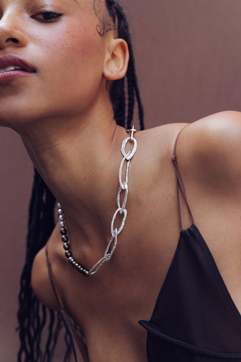 loveness lee luxury jewelry aevum collection earrings necklaces bracelets accessories lookbook