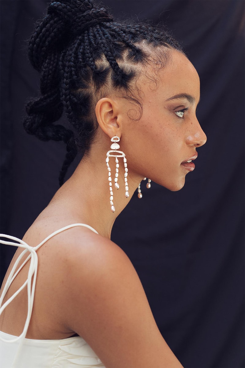 loveness lee luxury jewelry aevum collection earrings necklaces bracelets accessories lookbook