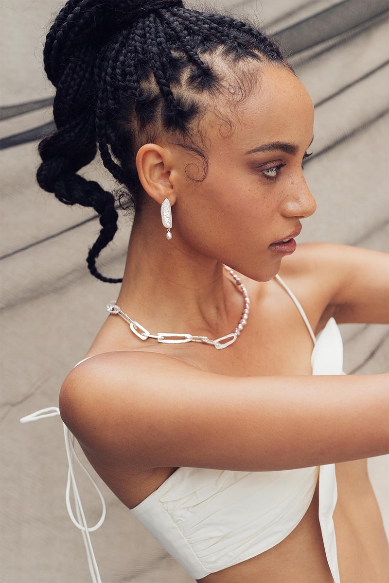 loveness lee luxury jewelry aevum collection earrings necklaces bracelets accessories lookbook