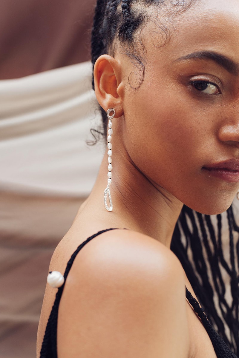 loveness lee luxury jewelry aevum collection earrings necklaces bracelets accessories lookbook