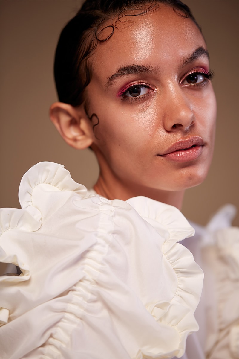 jenna lyons loveseen false fake falsies eyelashes troi ollivierre beauty brand launch 