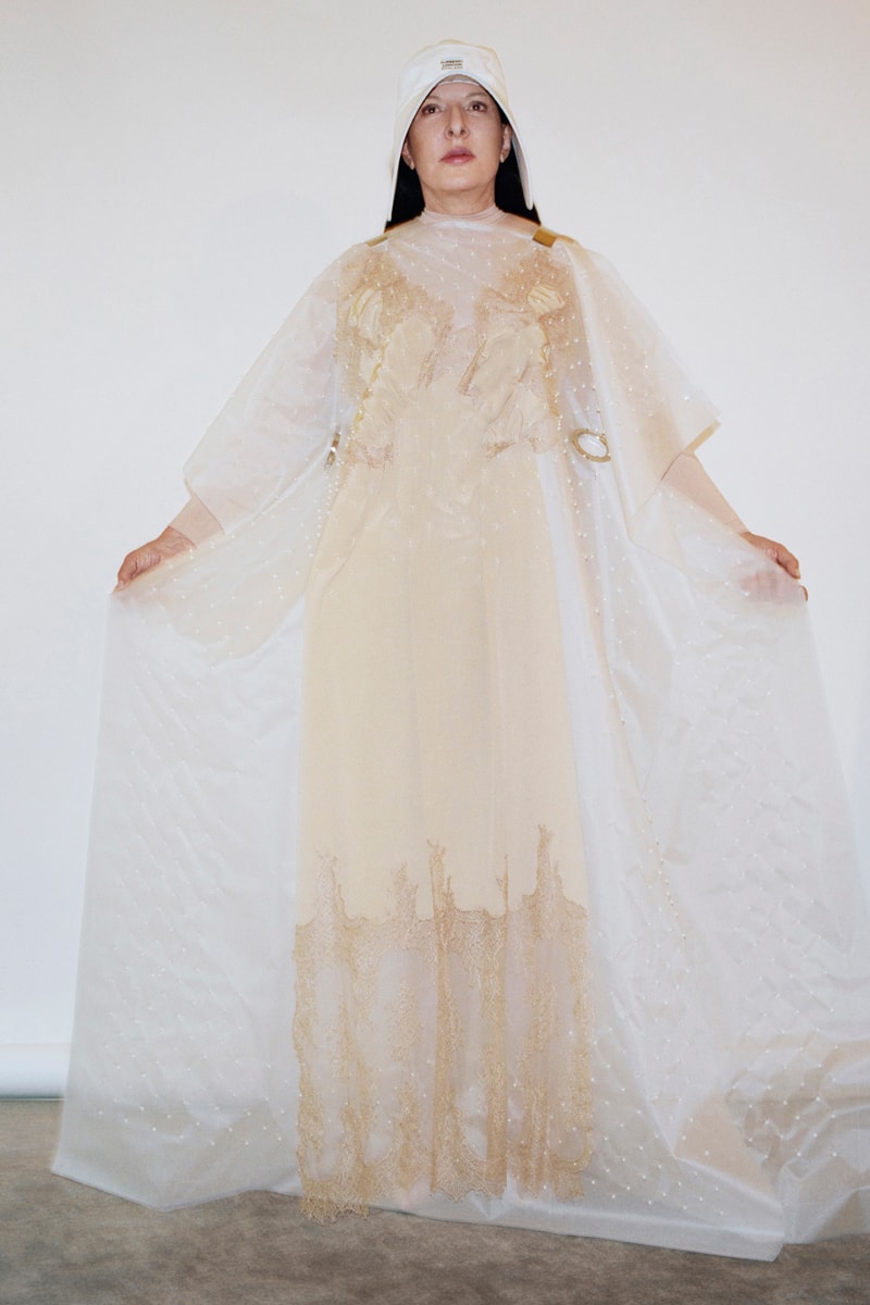 burberry riccardo tisci Marina Abramović costume design performance art opera seven deaths of maria callas munich germany collaboration