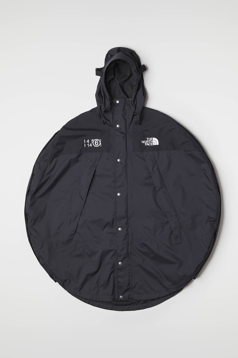 MM6 Maison Margiela The North Face Collaboration Fall Winter 2020 Circle Mountain Jacket Black