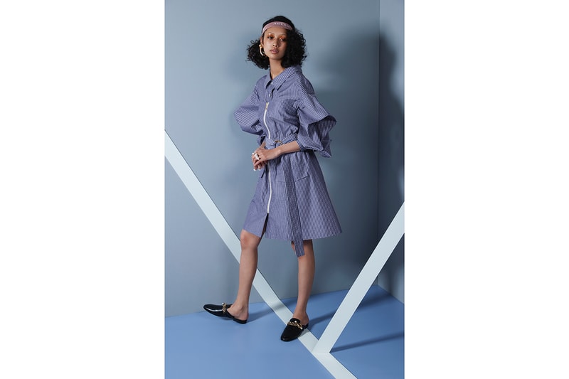 Naomi Osaka x ADEAM Collaboration Apparel Clothing Collection Lookbook Tokyo Shirt Dress