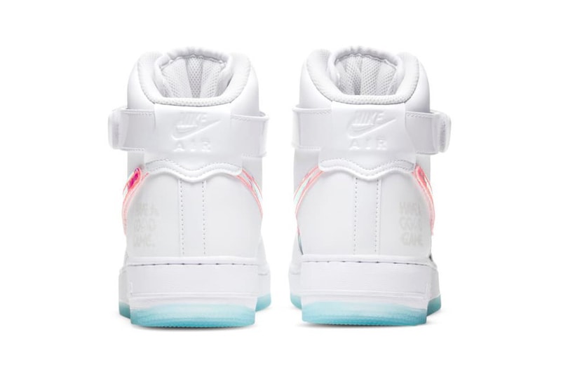 Nike Air Force 1 Low '07 LV8 Holographic Good Game White