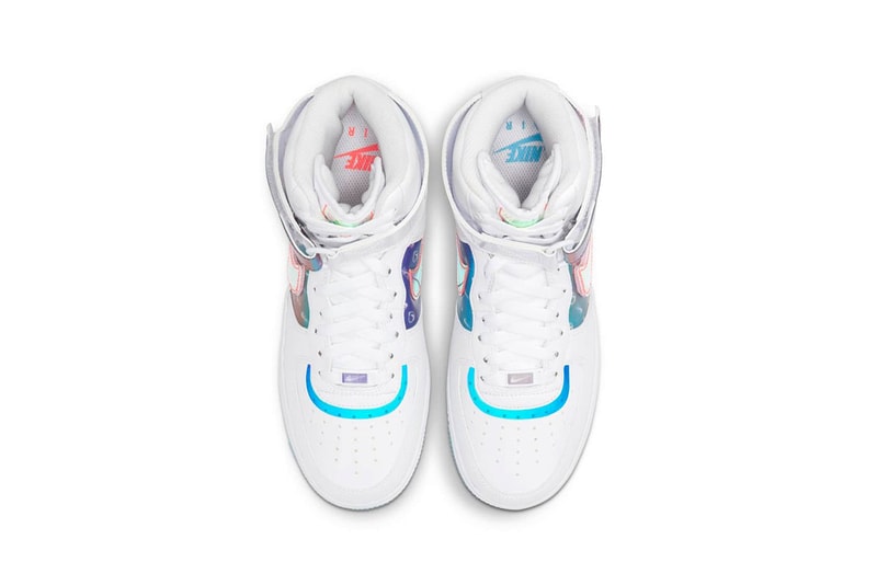 Nike Air Force 1 Low '07 LV8 Holographic Good Game White