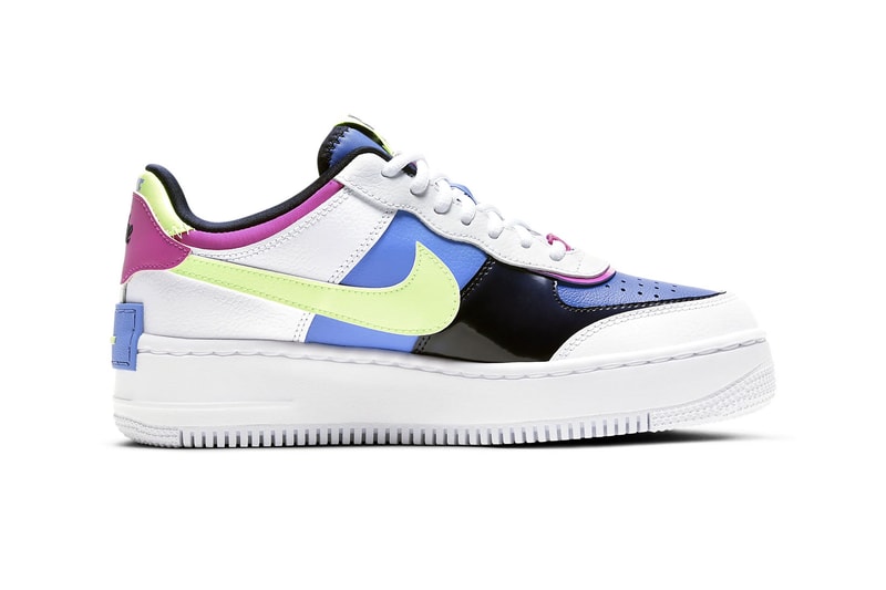 nike air force 1 af1 shadow pink blue sapphire fire white womens sneakers release price