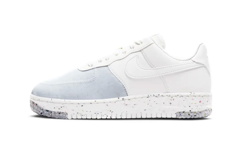 Nike Introduces Sustainable Air Force 1 Crater in "Summit White"