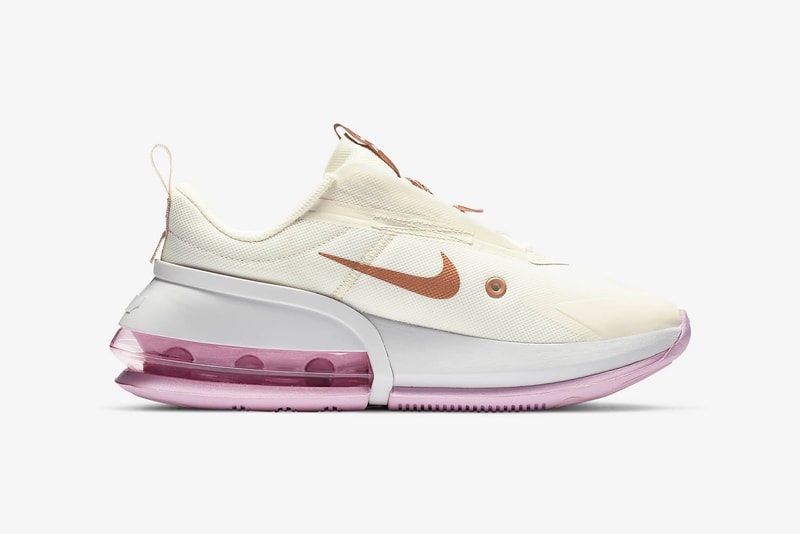 nike air max up womens sneakers cream white pink shoes footwear sneakerhead