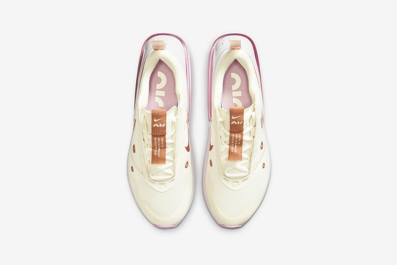 nike air max up womens sneakers cream white pink shoes footwear sneakerhead