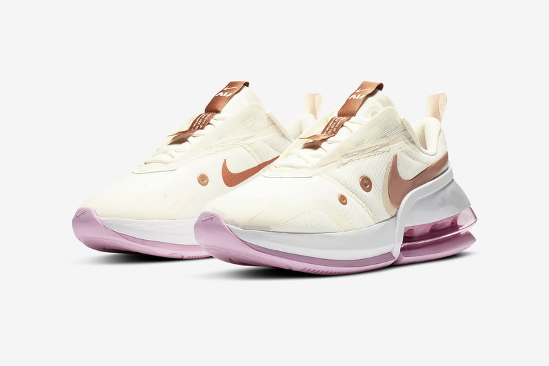 nike air max up womens sneakers cream white pink shoes footwear sneakerhead