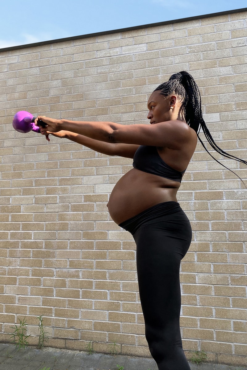 nike m maternity wear launch pregnant mothers moms postpartum inclusivity diversity bras tank tops leggings tights