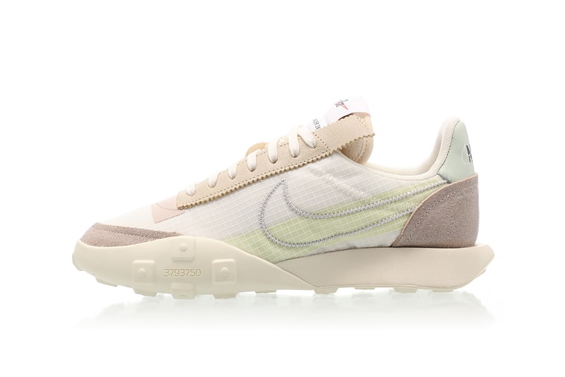 nike waffle racer lx womens sneakers mint green cream white brown shoes footwear sneakerhead