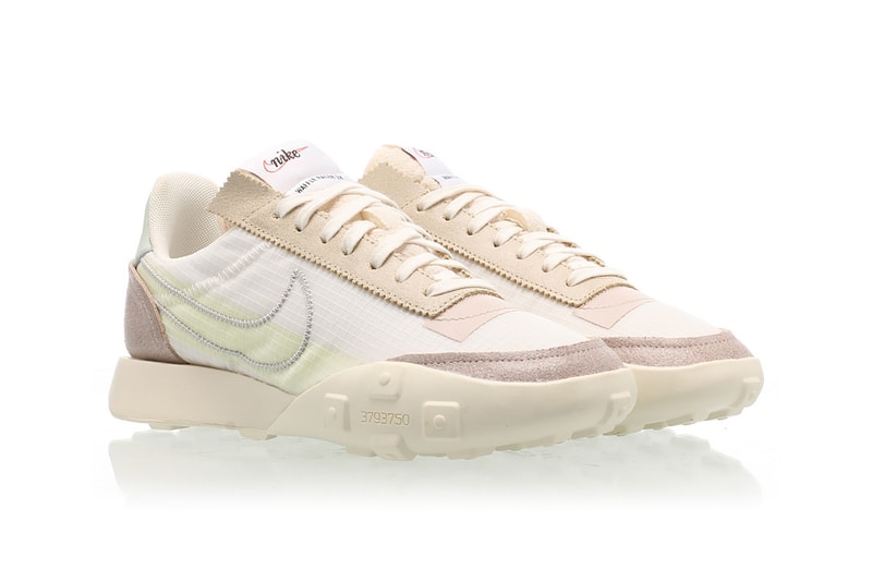 nike waffle racer lx womens sneakers mint green cream white brown shoes footwear sneakerhead