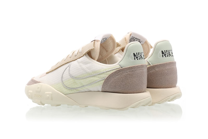 nike waffle racer lx womens sneakers mint green cream white brown shoes footwear sneakerhead