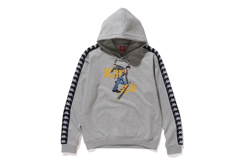 kappa one piece fall winter collaboration release hoodies t-shirts luffy law boa hancock anime manga 